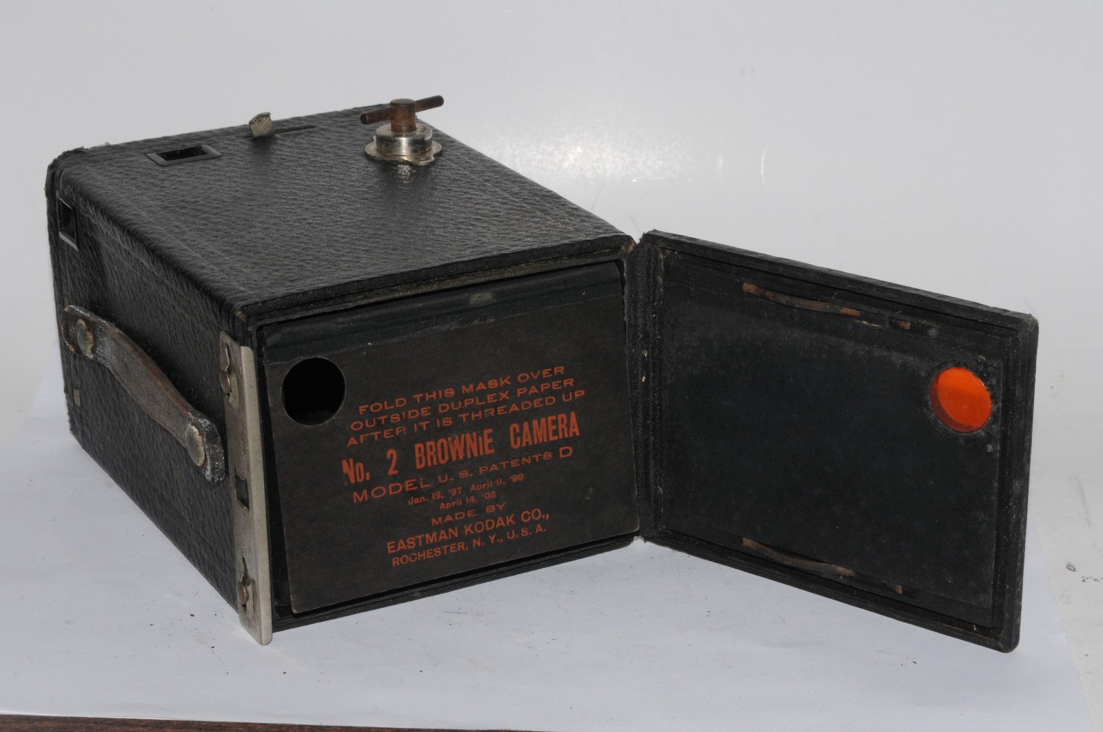 Eastman Kodak No 2 Brownie Box Camera Model D