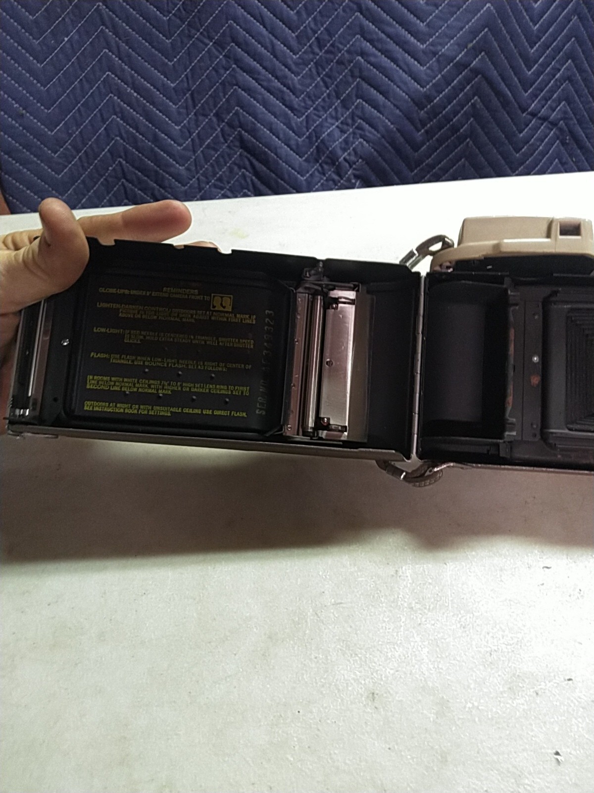 Vintage Polaroid J33 Film Land Camera Untested