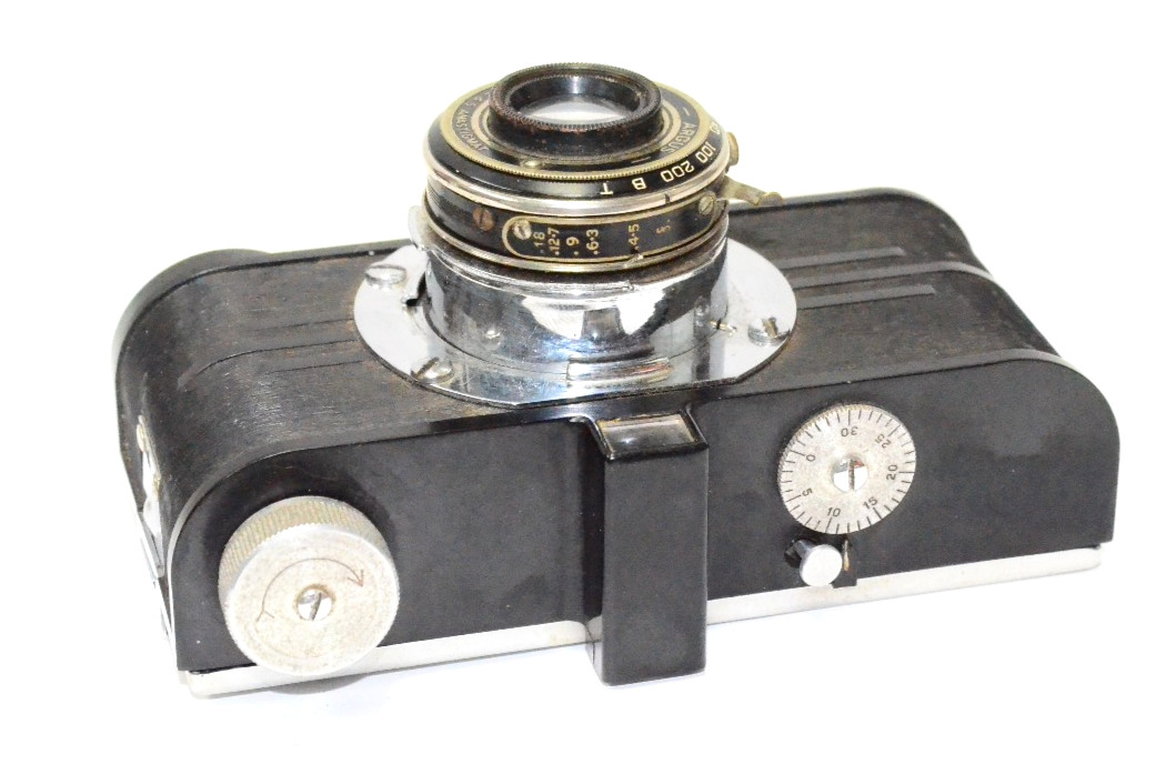 Argus Model A 35mm Art Deco Camera – Shutter Fires – SN:187199