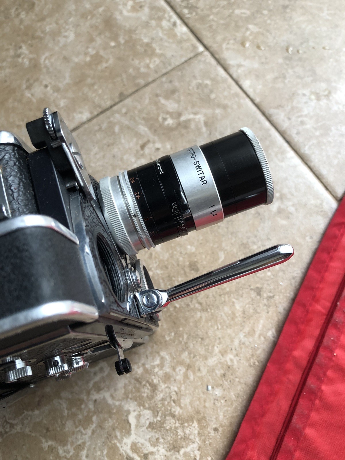 Bolex H8 Reflex Camera Body With Macro Switar Lens