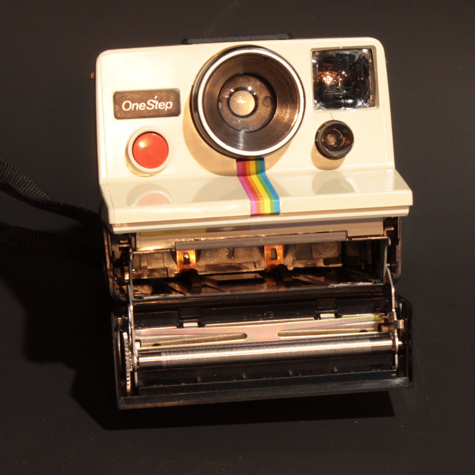 CLASSIC Vintage 1970’s Polaroid One Step Rainbow Land Camera Instant Photography