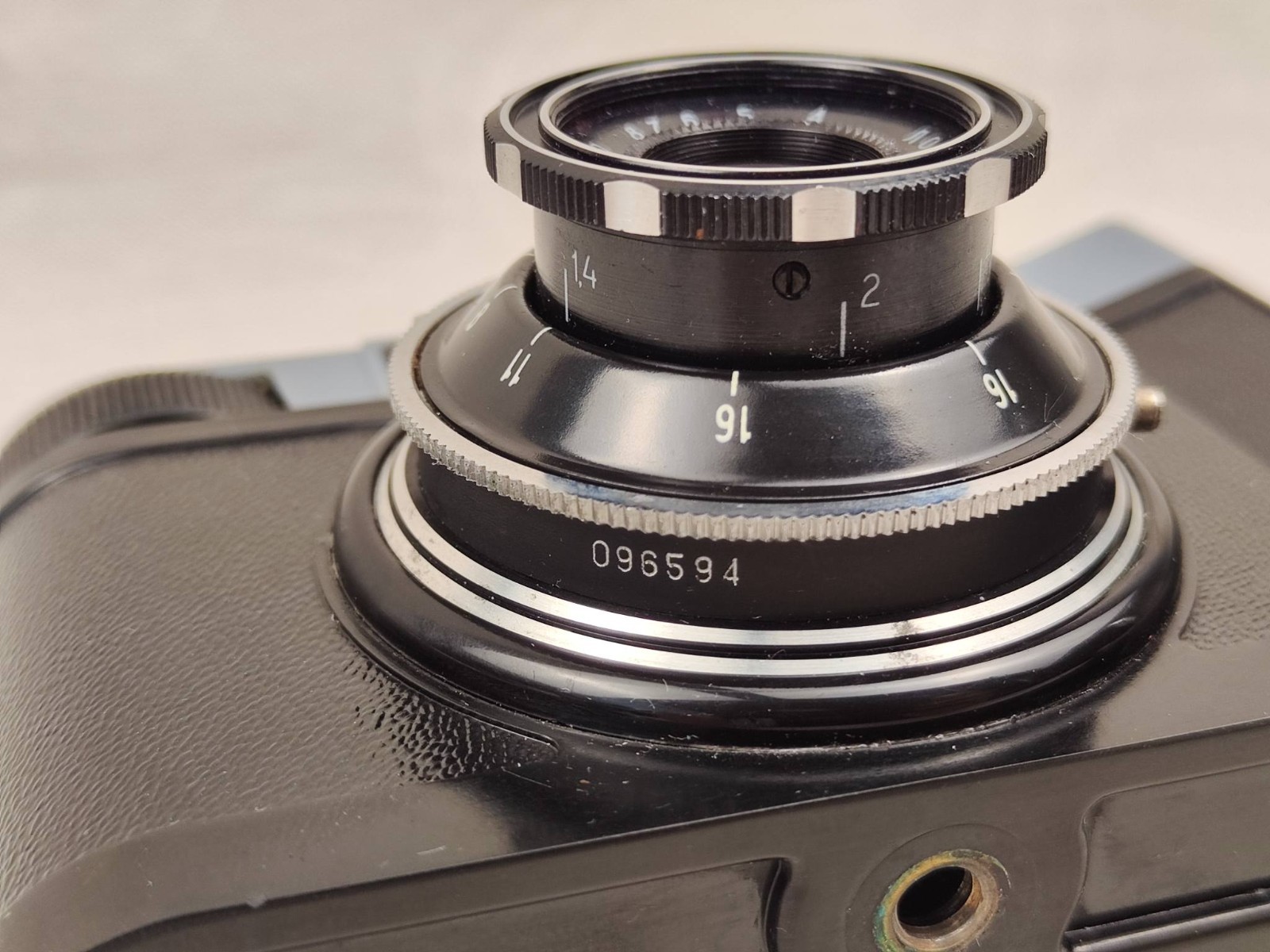 The Soviet scale camera “Smena-7” manufactured by the LOMO association