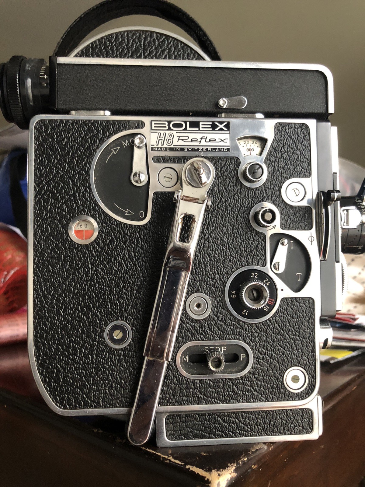 Bolex H8 Reflex Camera Body With Macro Switar Lens