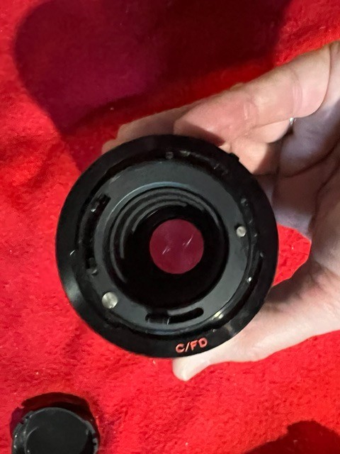Vintage Hanimex Zoom 70-140mm f/3.8 Lens Untested As Is For Parts Not working