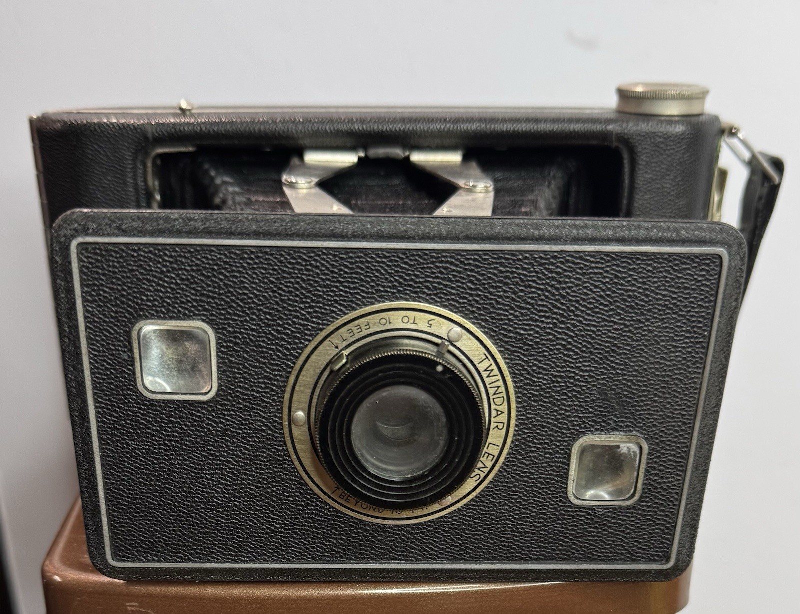 Jiffy Kodak Six-16 Series II Folding Camera 1930s Twindar Lens Series II W/ Case