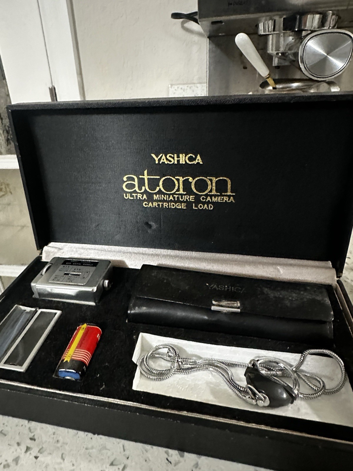 Yashica Atoron Ultra Miniature Camera Cartridge Load UNTESTED in Original Box