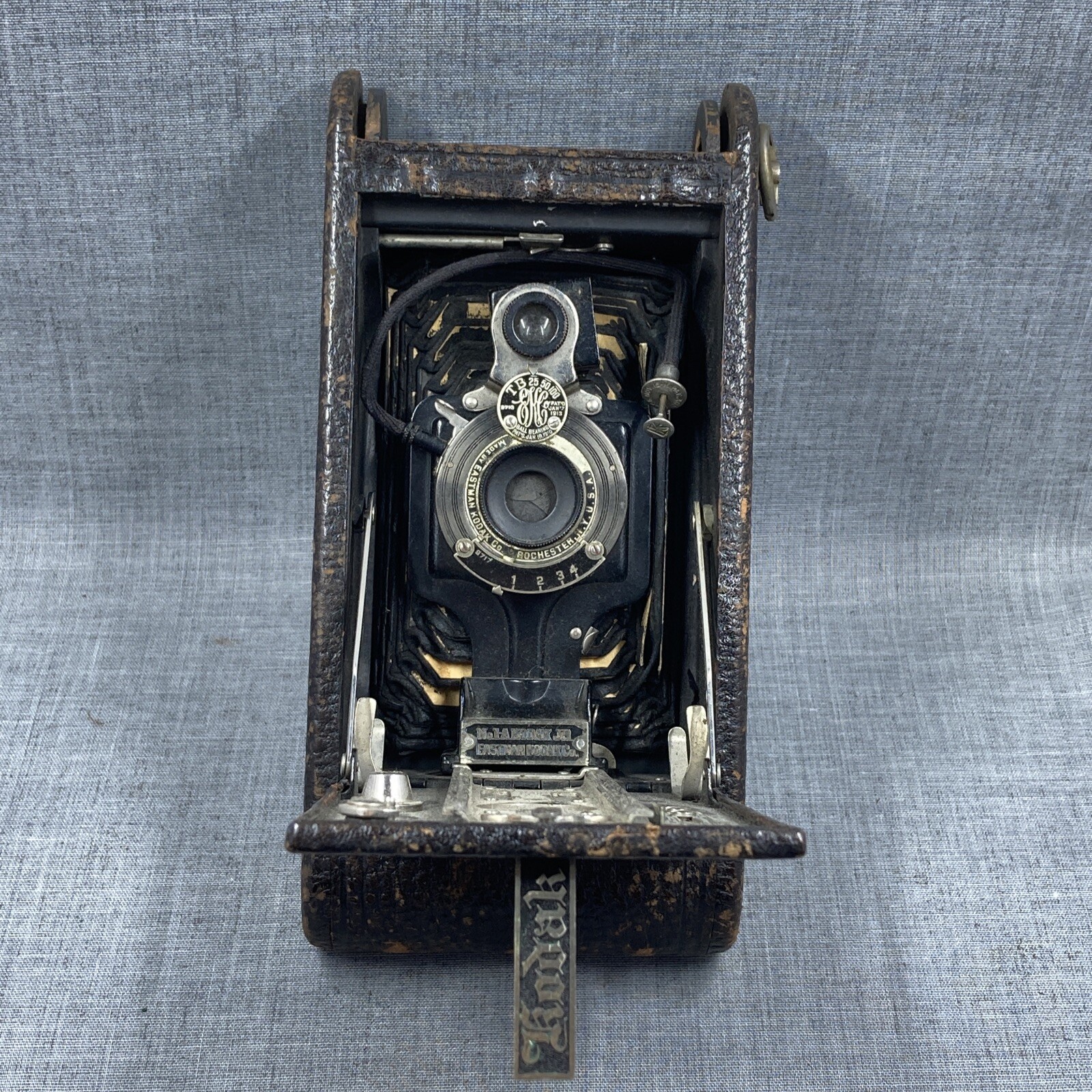 Antique Eastman Kodak Co. Pocket Kodak Folding Camera 1913 USA – For Display