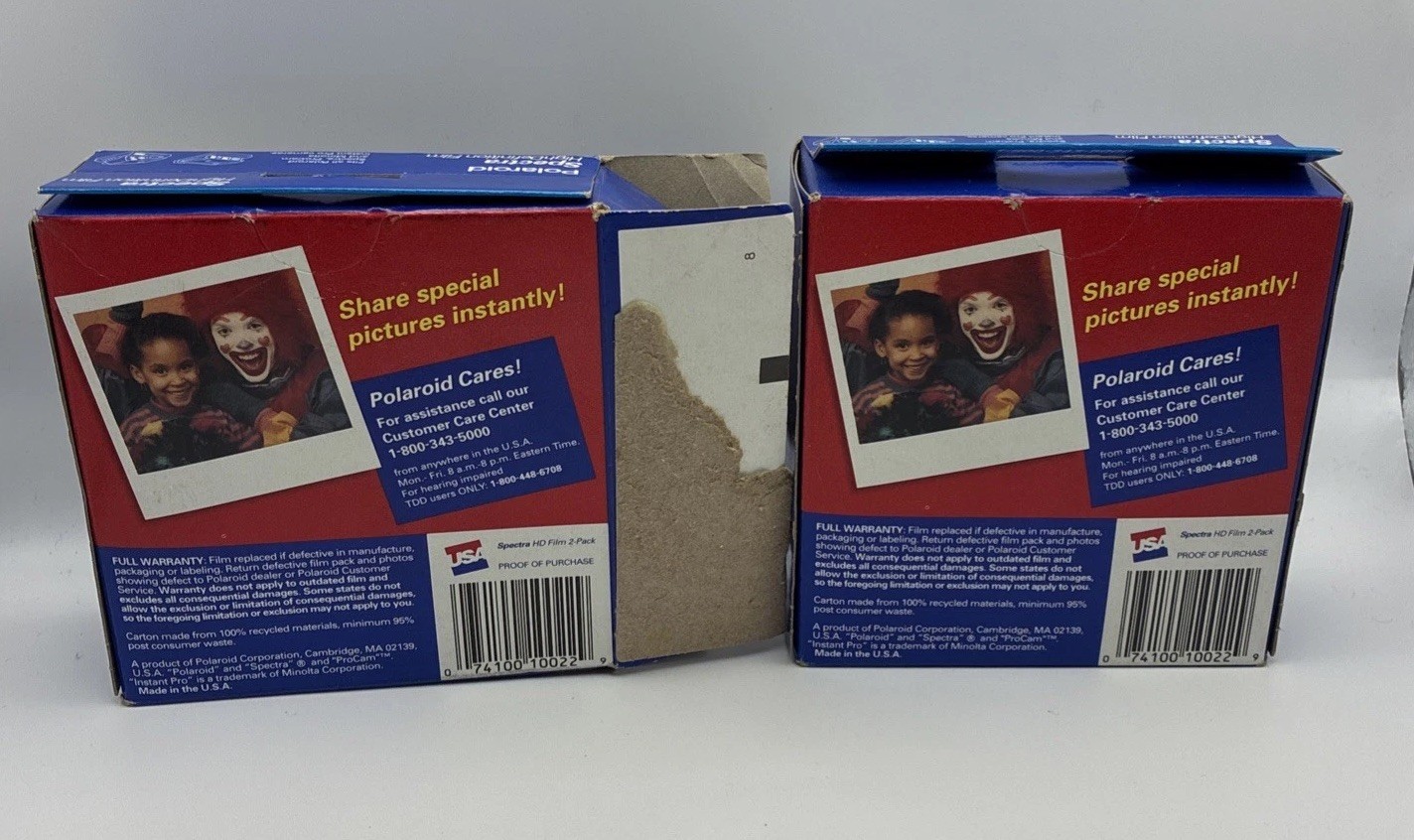 Polaroid Spectra High Definition Instant Camera Film 30 Pictures Exp. 9/97 READ