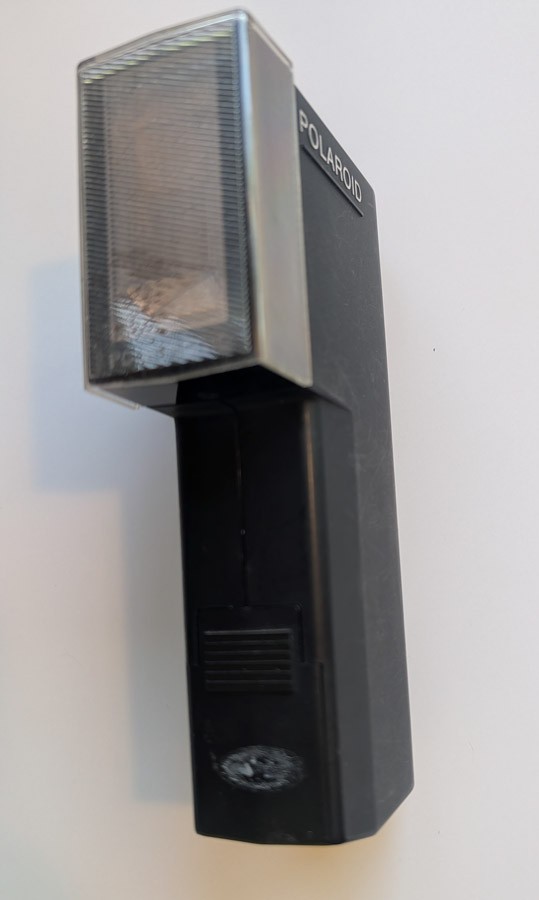 POLAROID POLATRONIC Hand-Held Flash Model 2350 Original Camera Accessory