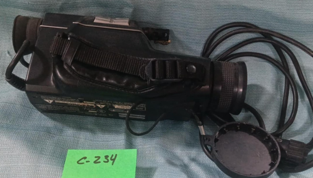 Vintage General Electric GE Color Video Camera C-234 – Untested