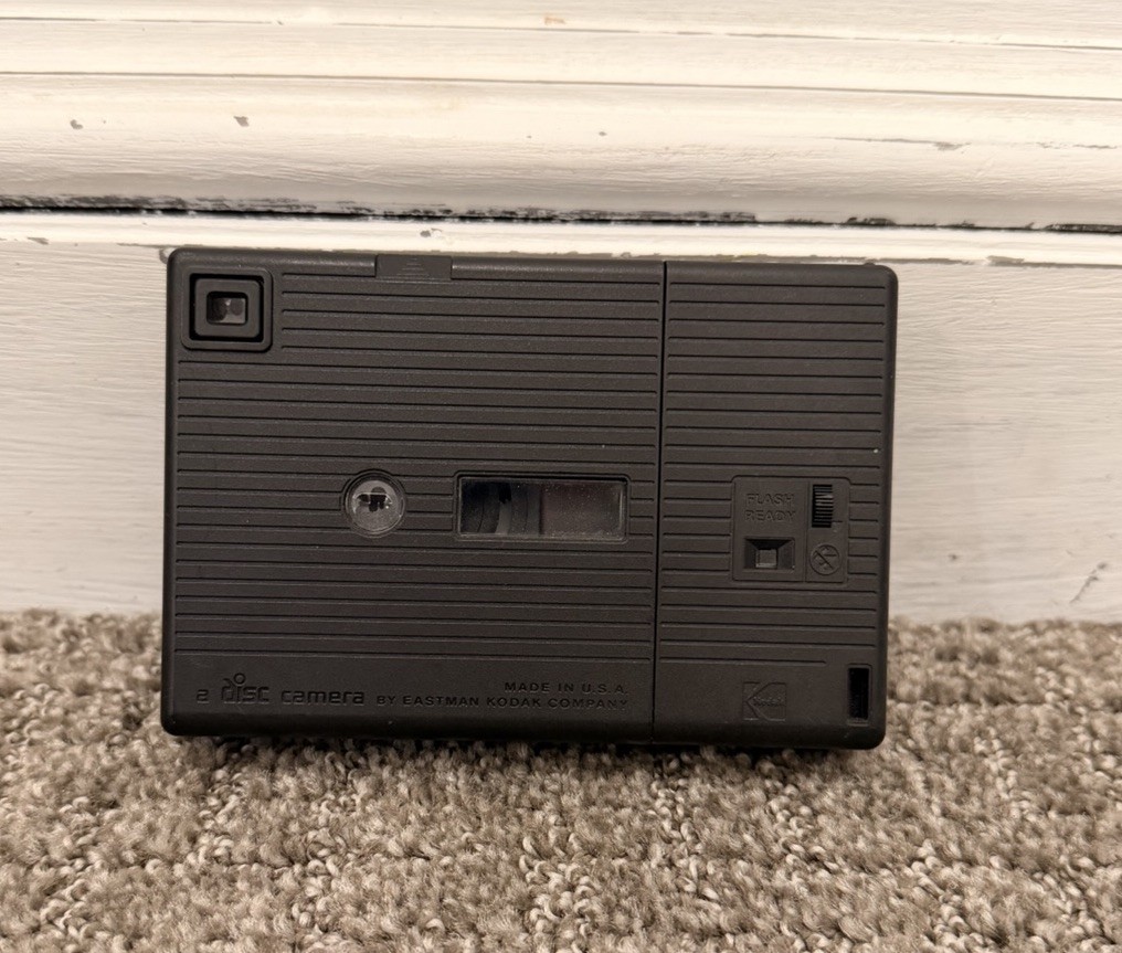 Kodak Disc 3600 Camera Vintage 1980s Film Camera Untested Retro Collectible