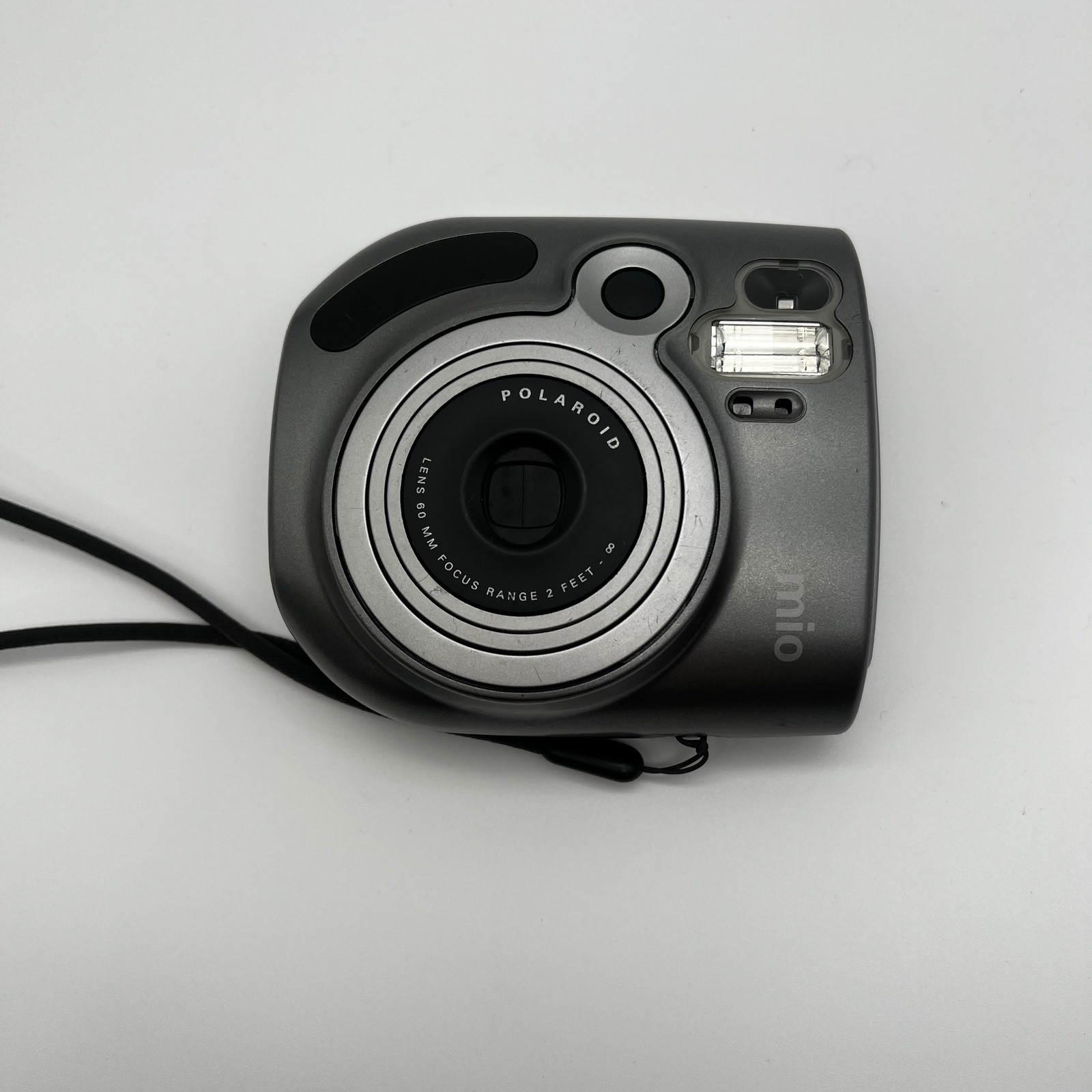 Polaroid Mio 90s Instant Camera Gray Retro Vintage Point Shoot Film Retro