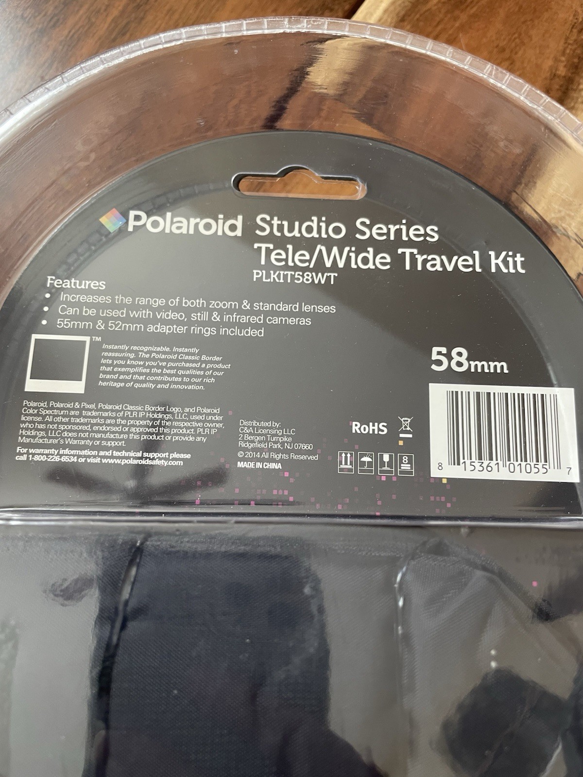 Polaroid 58mm Lens Duo Studio Series Tele/Wide Travel Kit – NEW