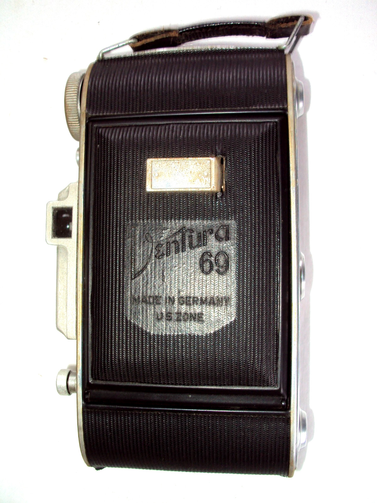 VTG. RARE-Ventura 69 Folding Camera-1940’s-50’s-MADE IN GERMANY U.S. ZONE-w/CASE