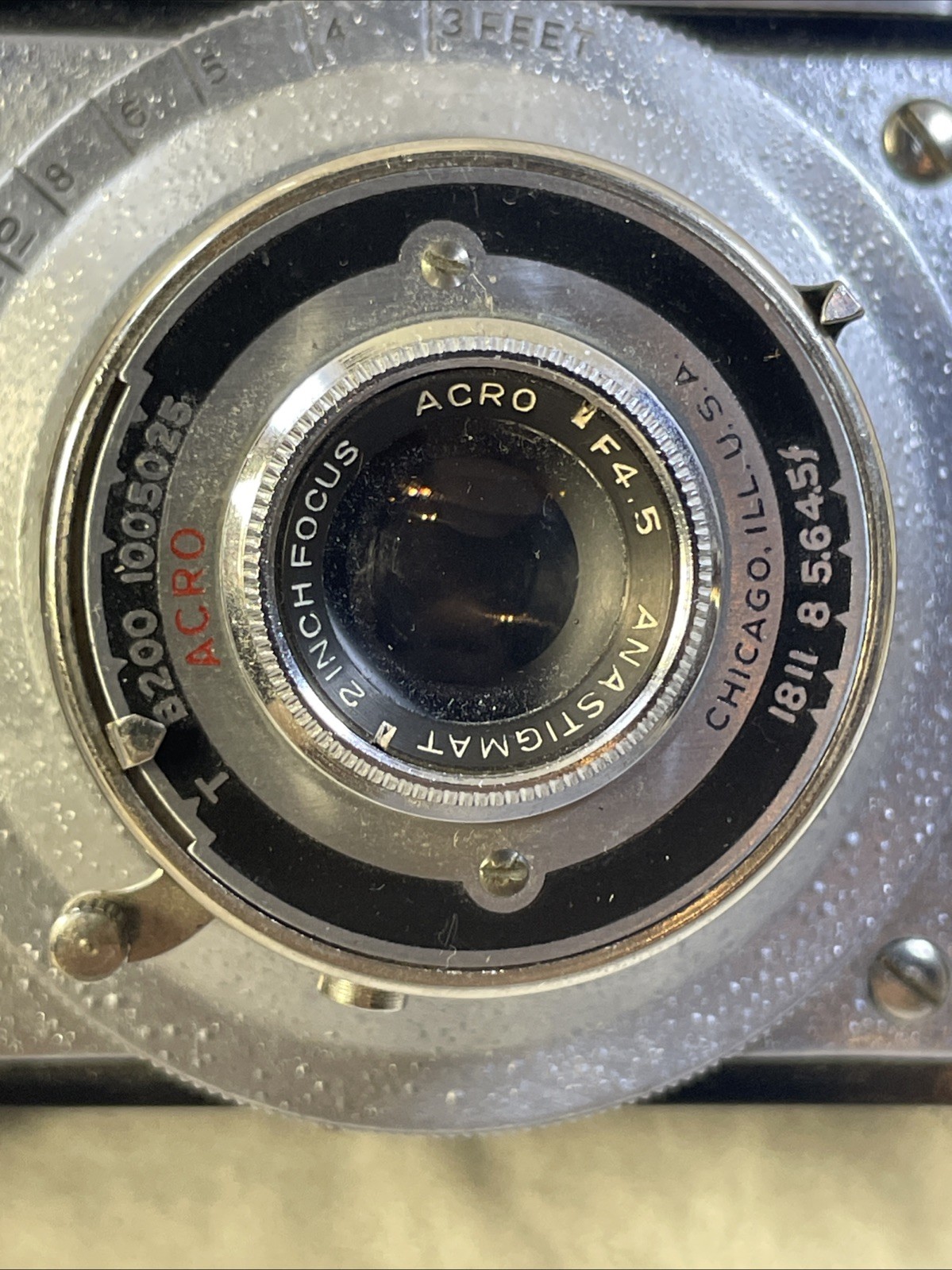 Vintage Acro 127 Vest Pocket Camera Anastigmat f/4.5 Made in USA Untested
