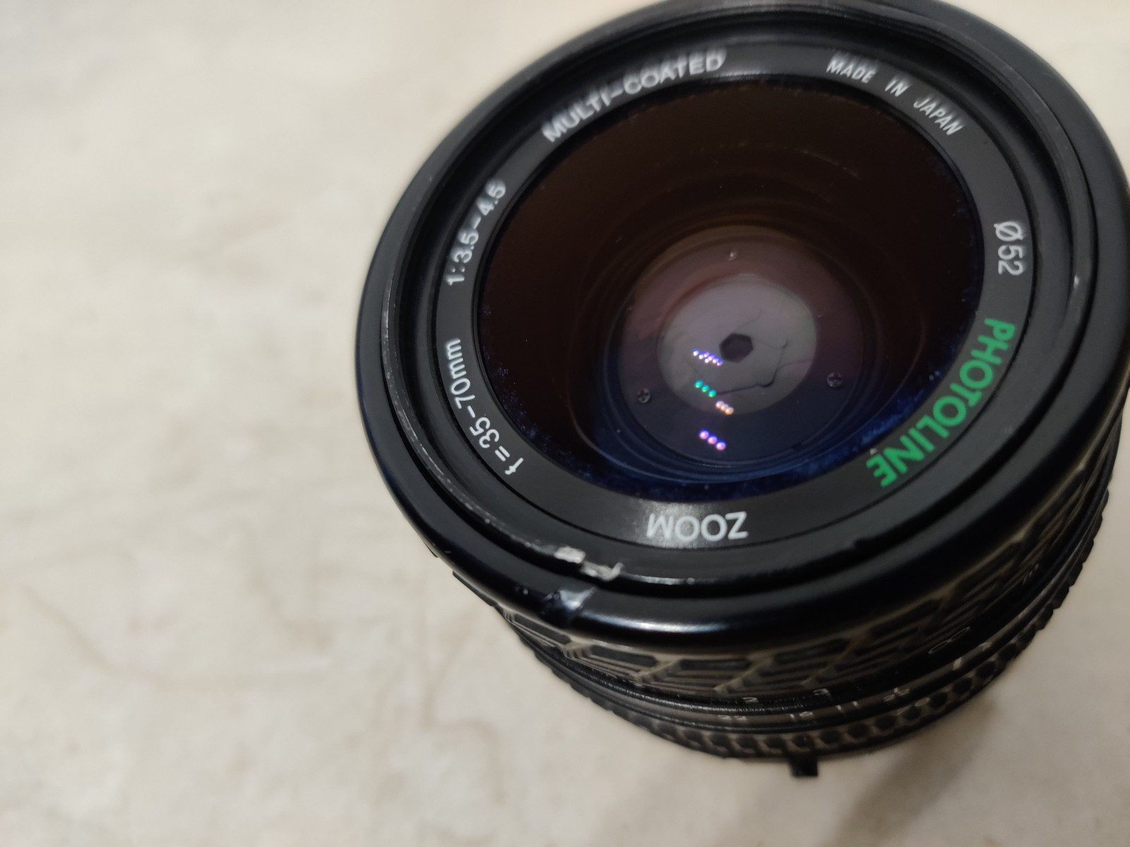Pentax P30n camera with a free Photoline 35-70mm lens—Untested As It Is