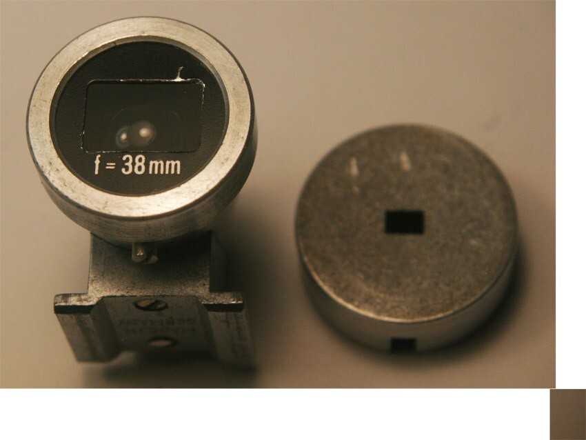 Braun Nurnberg 38mm Viewfinder Shoe Mount View Finder with Mask