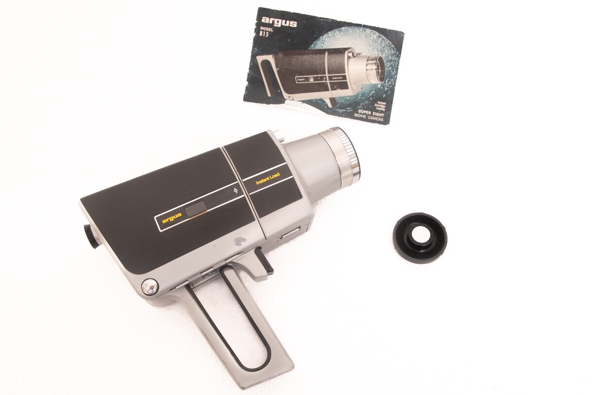 Argus 815 Super 8mm Movie Camera, Space Age, Vintage, beam me up