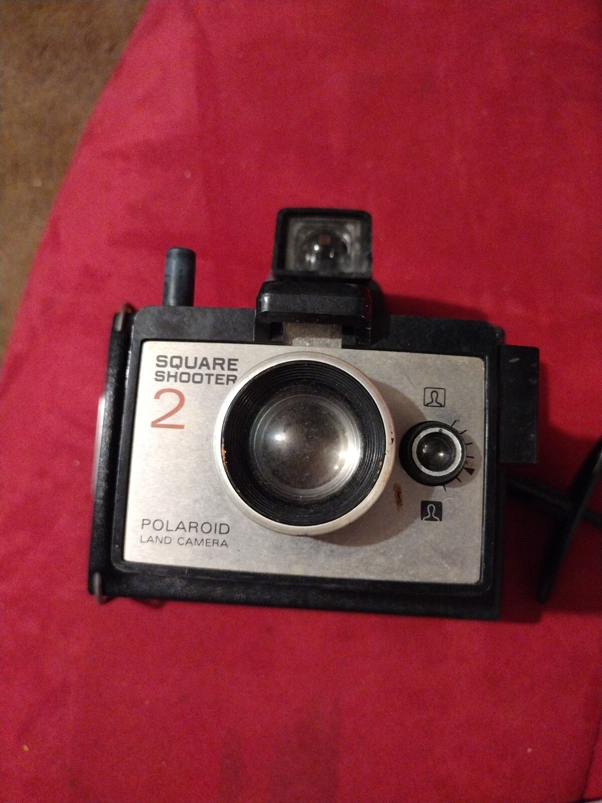 Vintage Untested Color Black And White Polaroid Land Camera Square Shooter 2