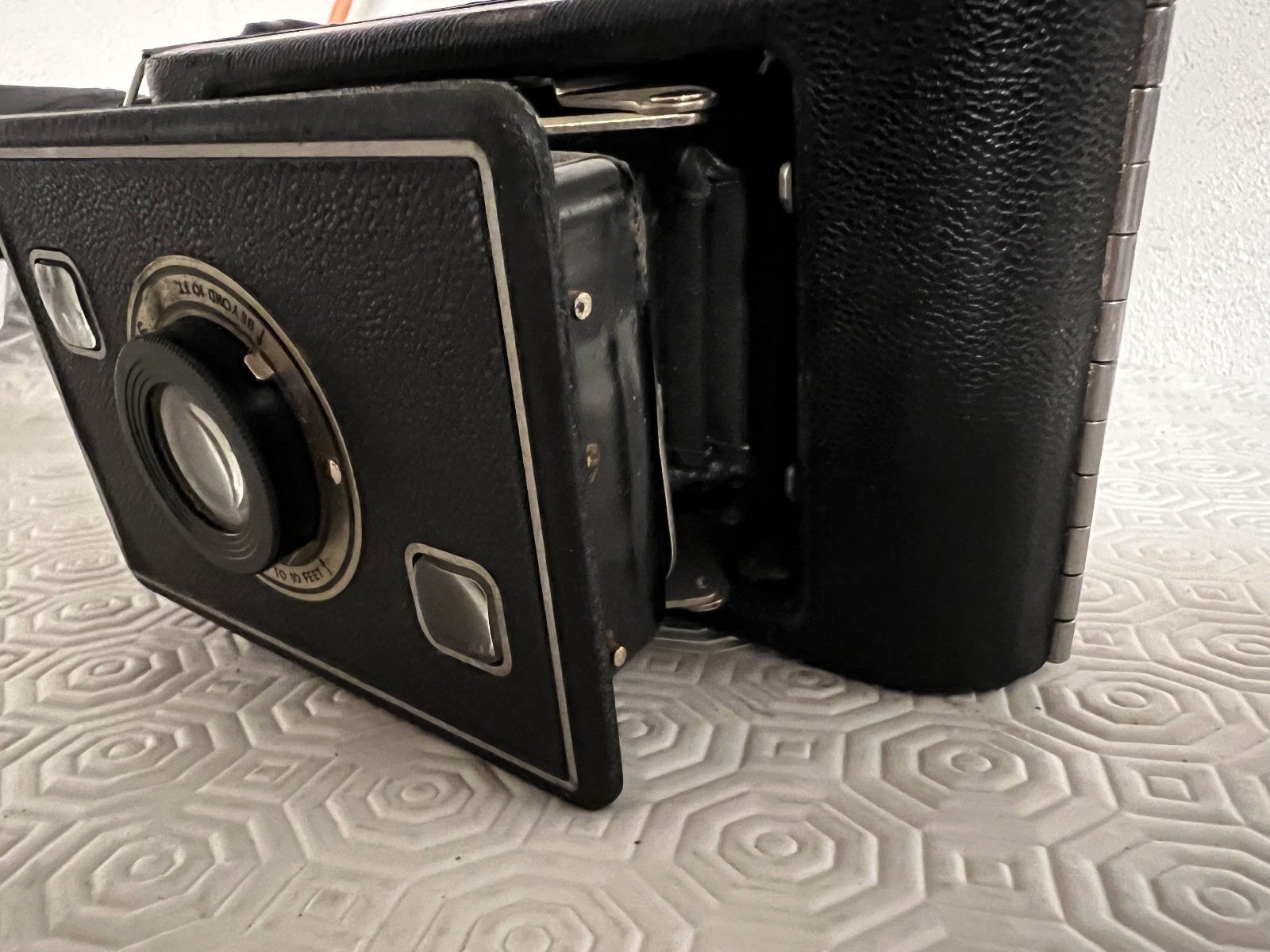 Vintage Kodak Folding Camera w/ Windar Lens – Six-20 – 1930s – Made in Canada