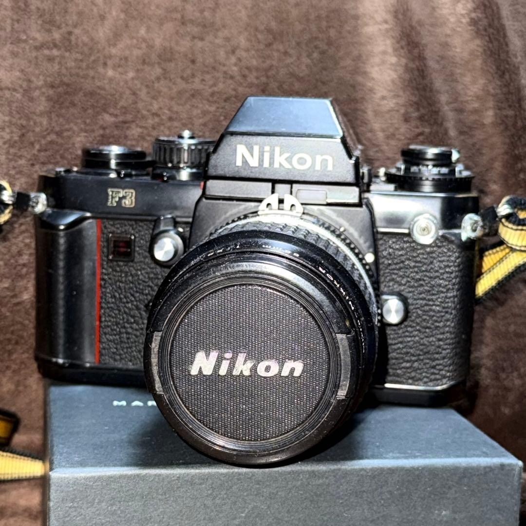 Nikon F3 AI Micro-Nikkor 55mm f/2.8S Film Camera Used Good JP