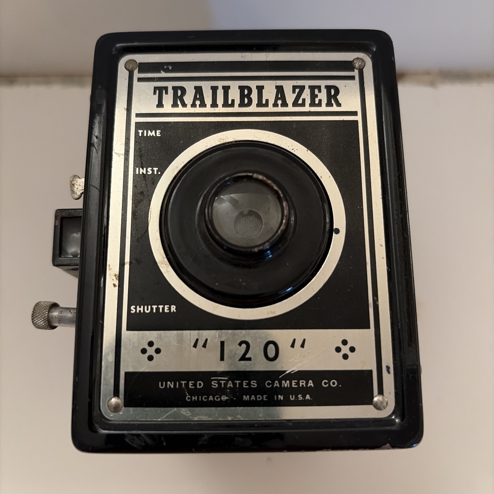 Trailblazer 120 Box Film Camera with Strap *Made in Chicago*