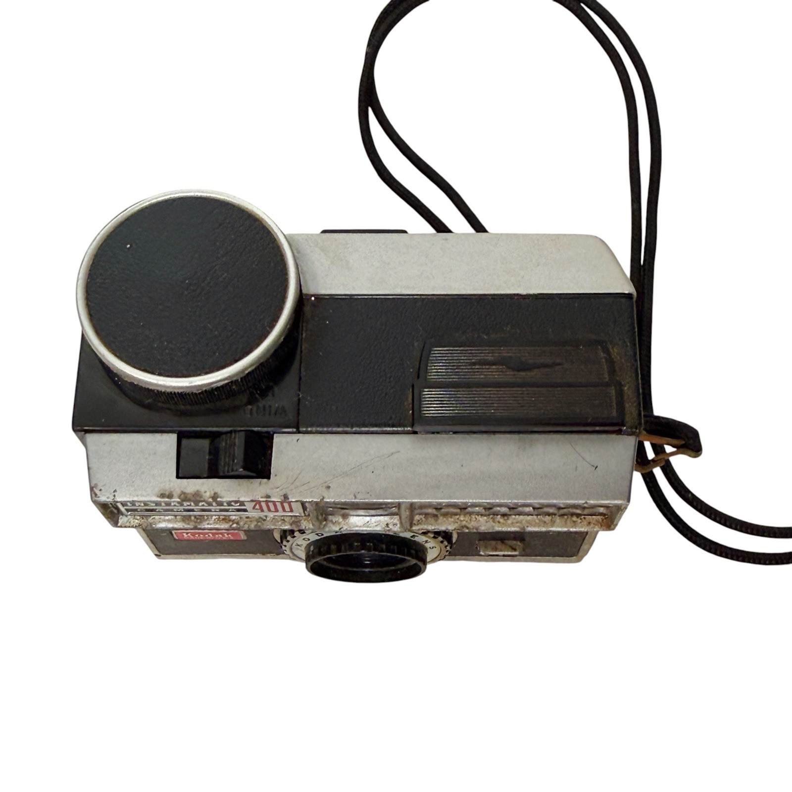Vintage 1960s Kodak Instamatic 400 Camera Rare Spring Motor Drive Untested