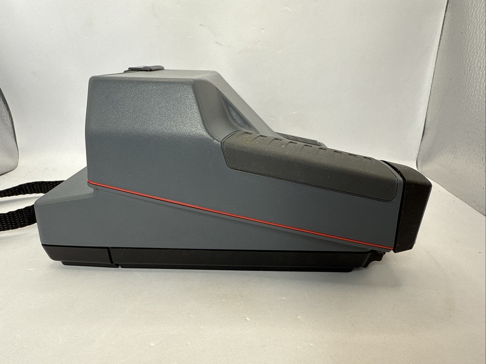 Polaroid Impulse Flash Instant Camera Black Gray Photography Vtg 80s 90s