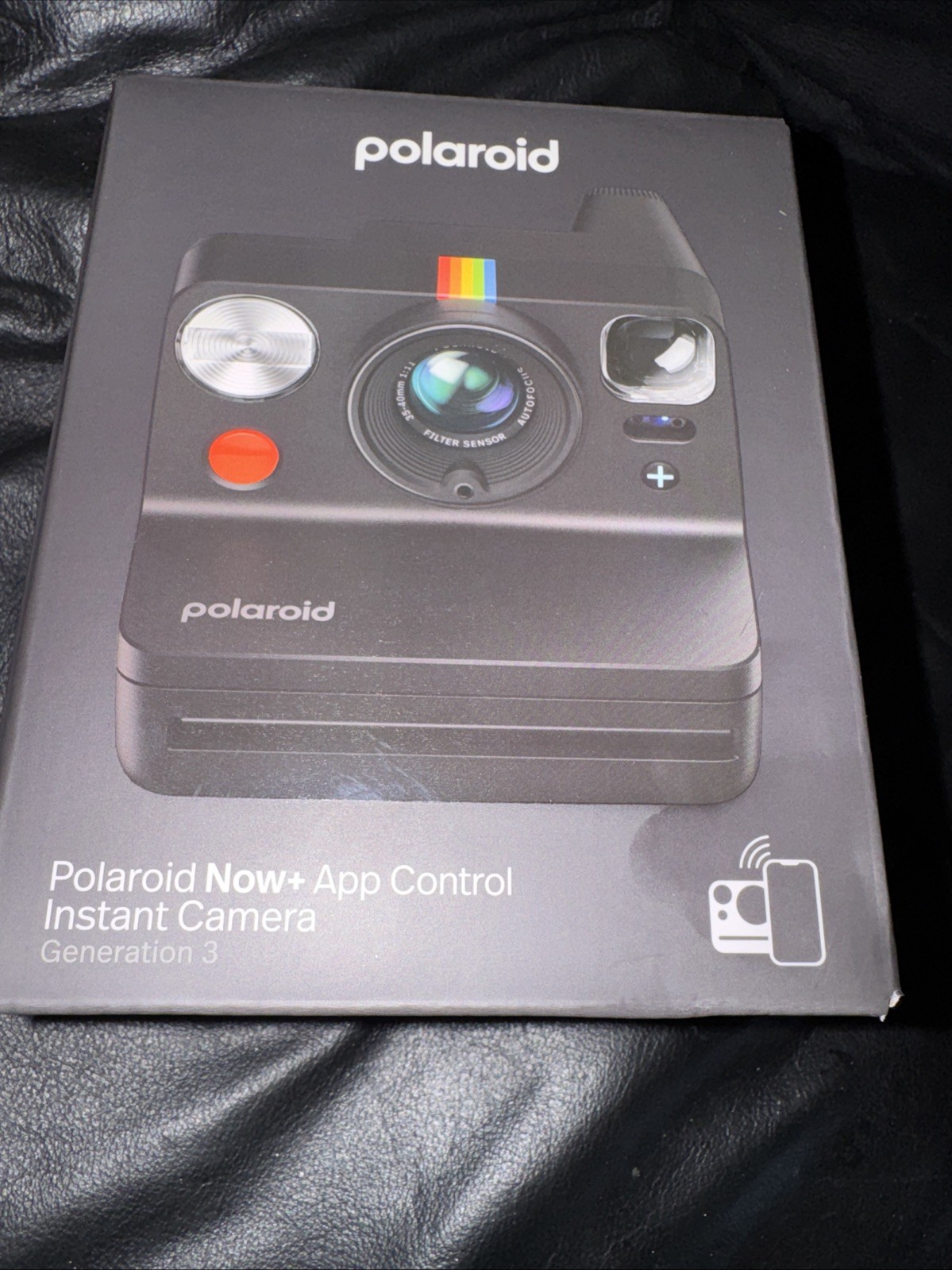 Polaroid Now+ App Control 3rd Generation – Instant Camera Black
