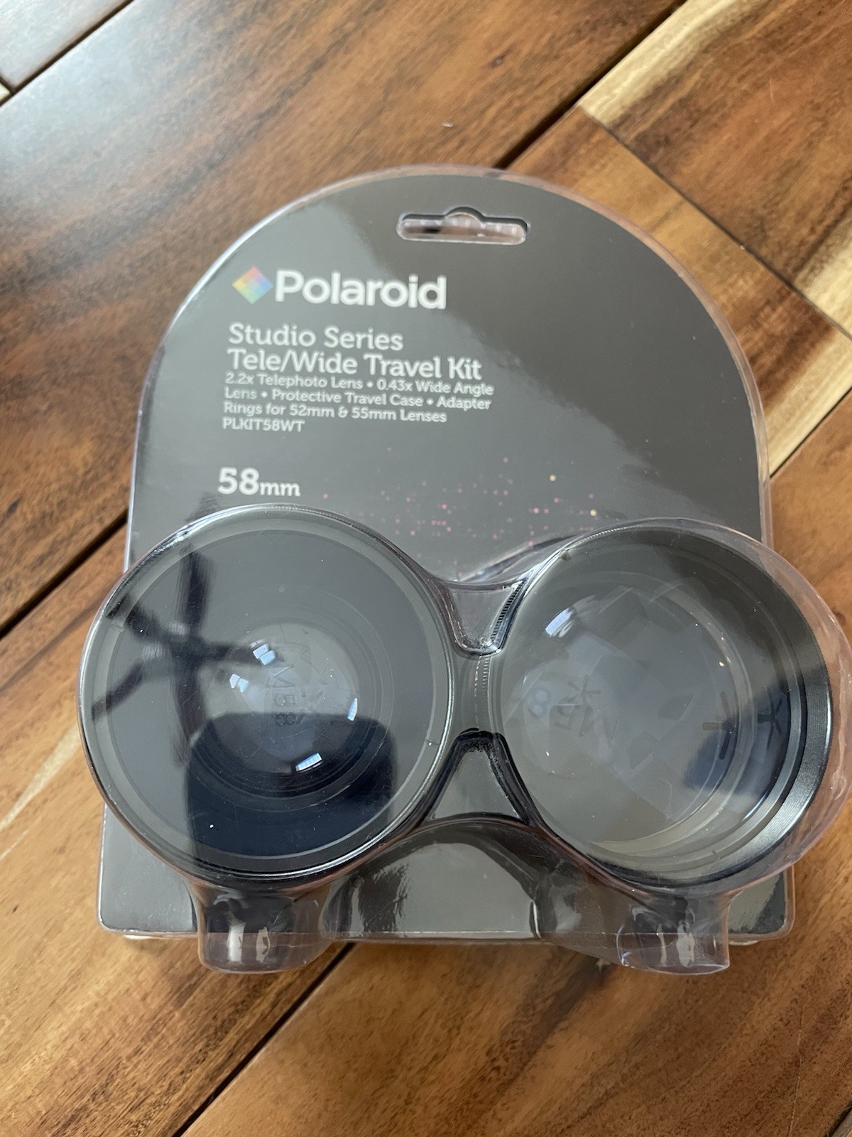 Polaroid 58mm Lens Duo Studio Series Tele/Wide Travel Kit – NEW