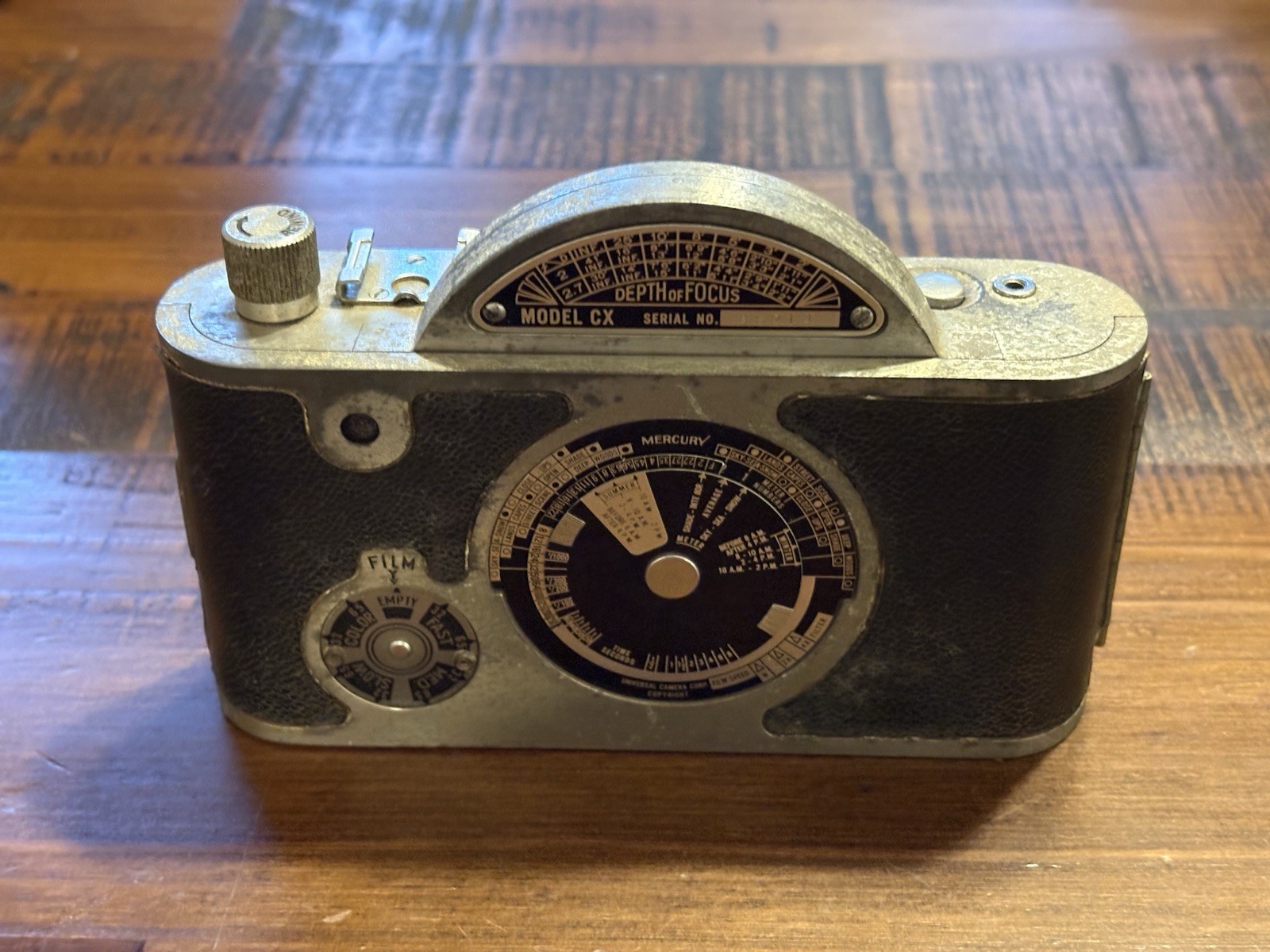 Universal Camera Corp., Mercury II-Model CX Vintage Camera 35mm 2.7