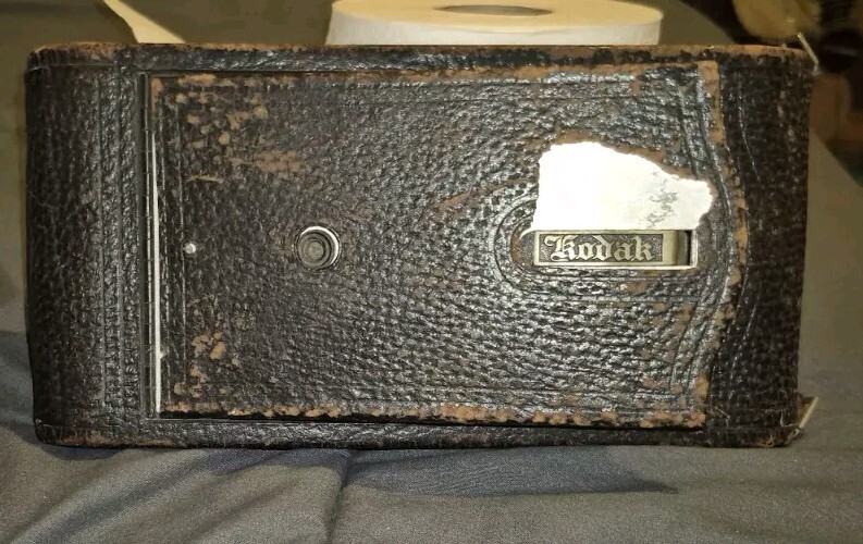 KODAK 3A Special Antique Custom Converted 4×5 Bausch Lomb Lens RARE!