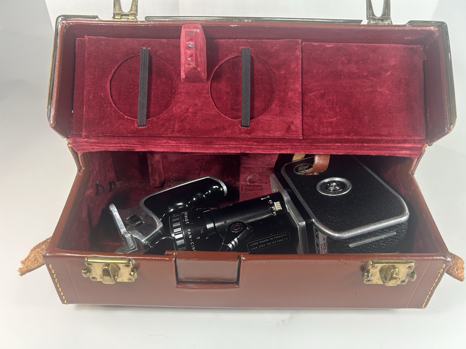 Paillard Bolex P1 Zoom Reflex 8mm Movie Camera SOM Berthiot Pan-Cinor Untested