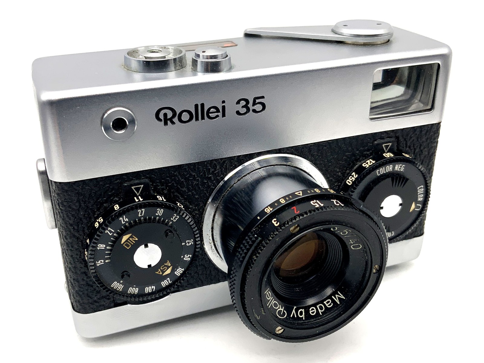 Rollei 35 Viewfinder Camera With Carl Zeiss Tessar 40Mm 1:3.5 Analog Camera
