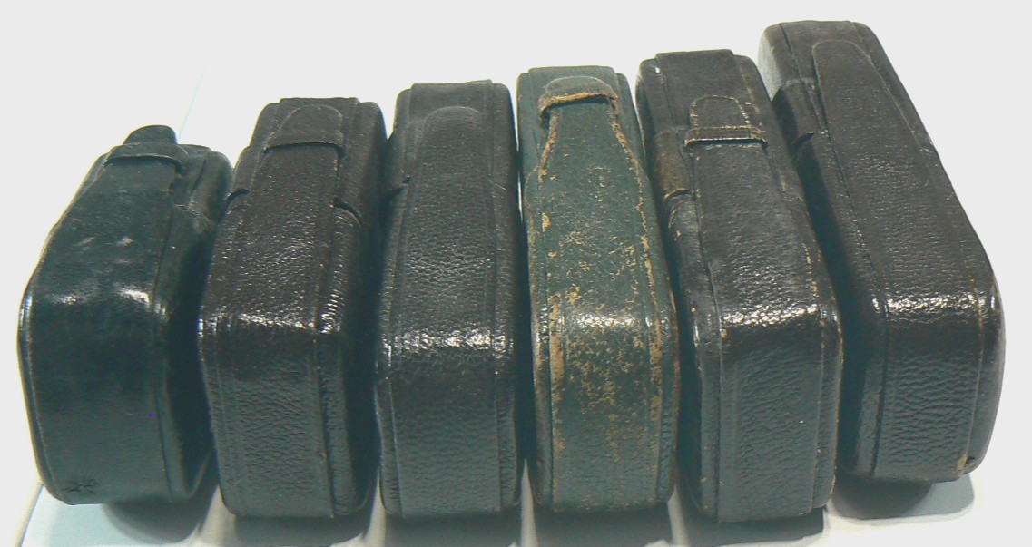 Minox Camera & Accessory Leather Cases – LOT OF 6 – Made in Germany
