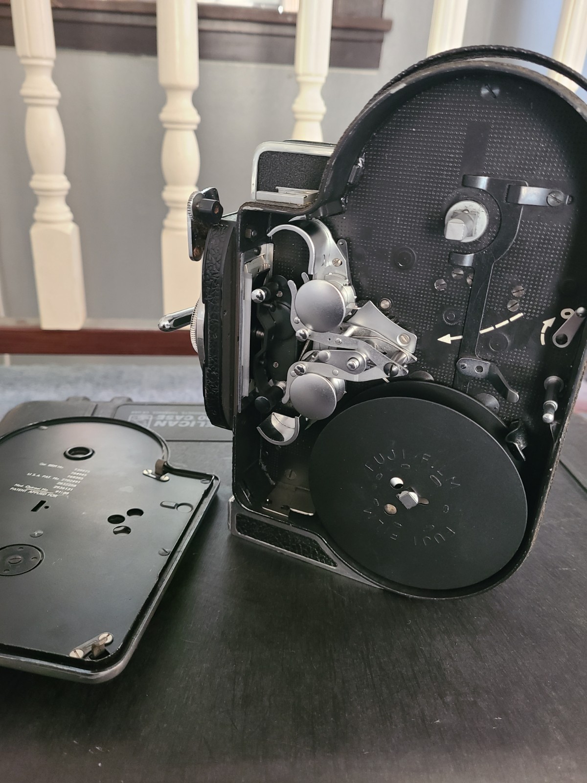 Bolex H16 REX4 16mm film camera -pelican, sekonic, 16m kern-paillard, canon zoom