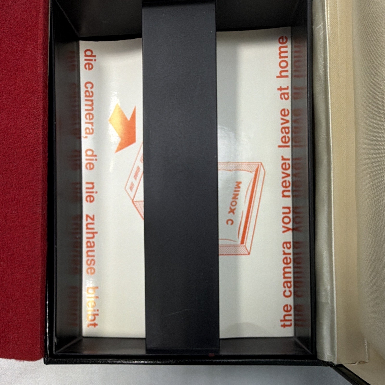 Minty MINOX C Silver 8x11mm Subminiature Camera Set w/ Box Case Manual