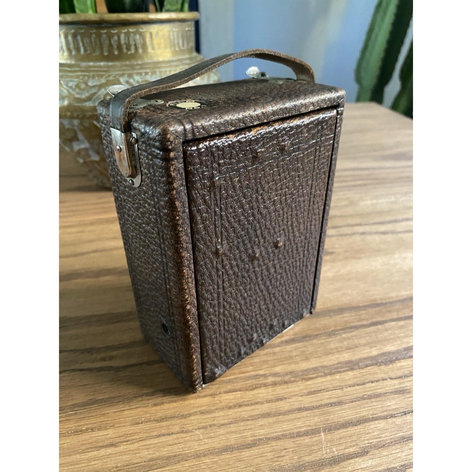 Antique Kodak Eastman Premo No.1 Folding Camera Leather Bellows Patented 1913