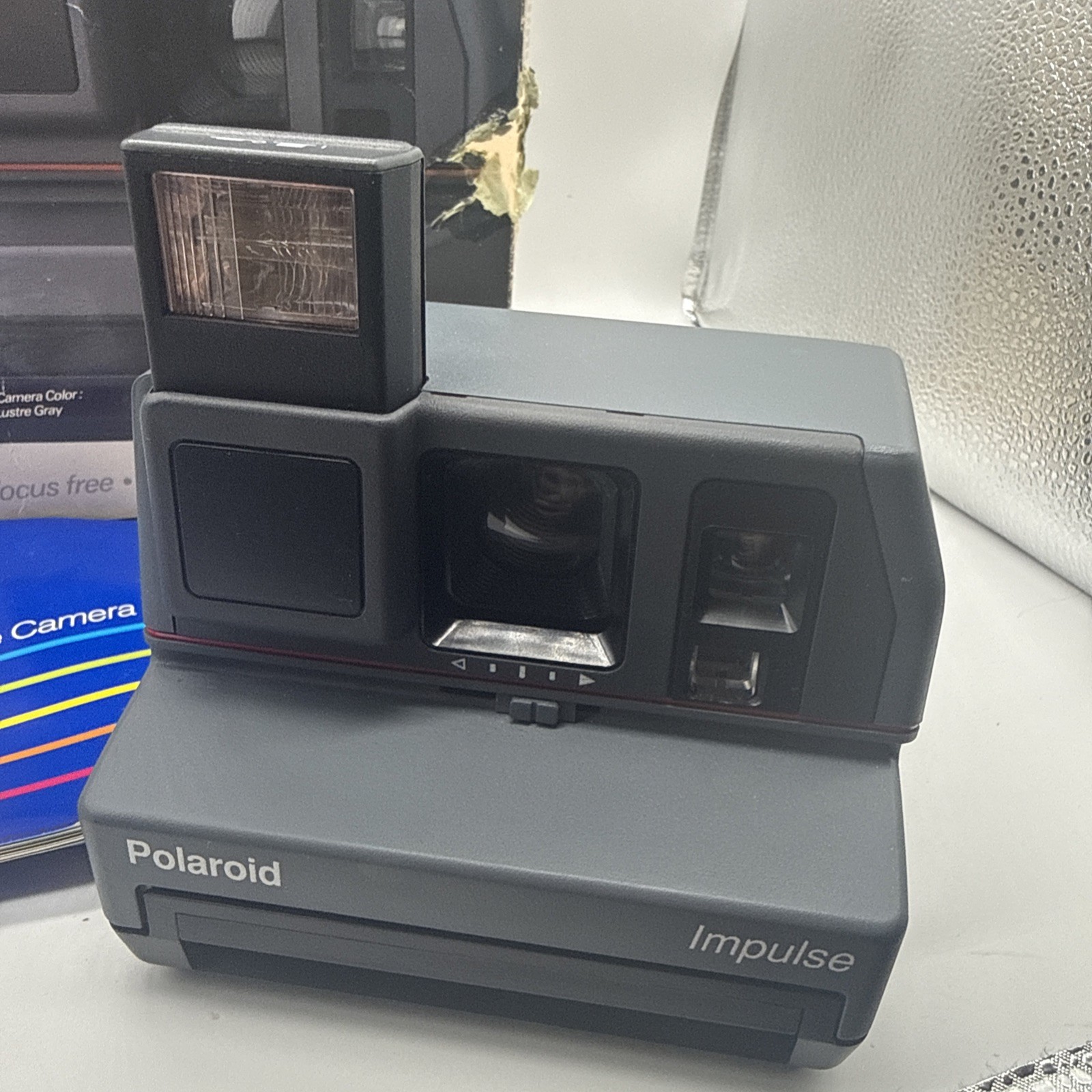 Polaroid Impulse AF Instant Camera 600 Plus Vintage, Autofocus, Pop Up Flash