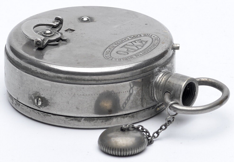 ✅ THE EXPO WATCH 1ST VERSION CAMERA WORKS NEW YORK MADE ‘HOUGHTON COPY’ W/ CAP