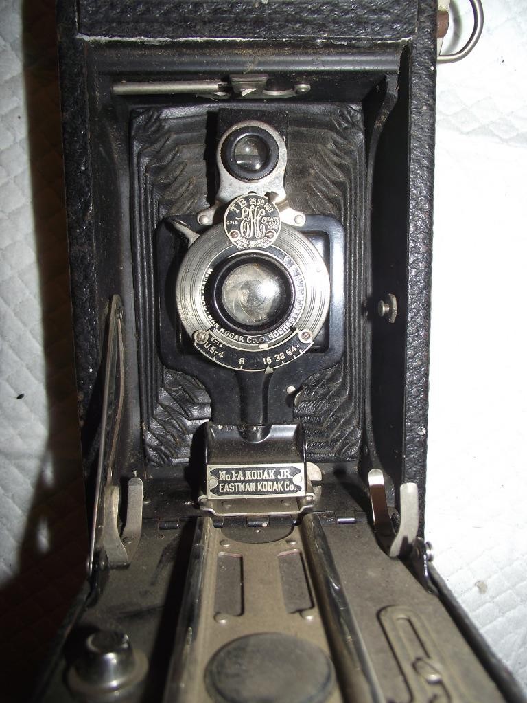 Antique Kodak Jr No 1A Autographic Folding Pocket Bellows Camera