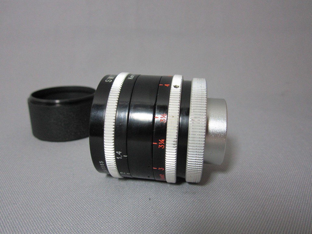 SUPER-16 KERN SWITAR AR 1.4/50MM C-MOUNT LENS BOLEX 16MM MOVIE CAMERA