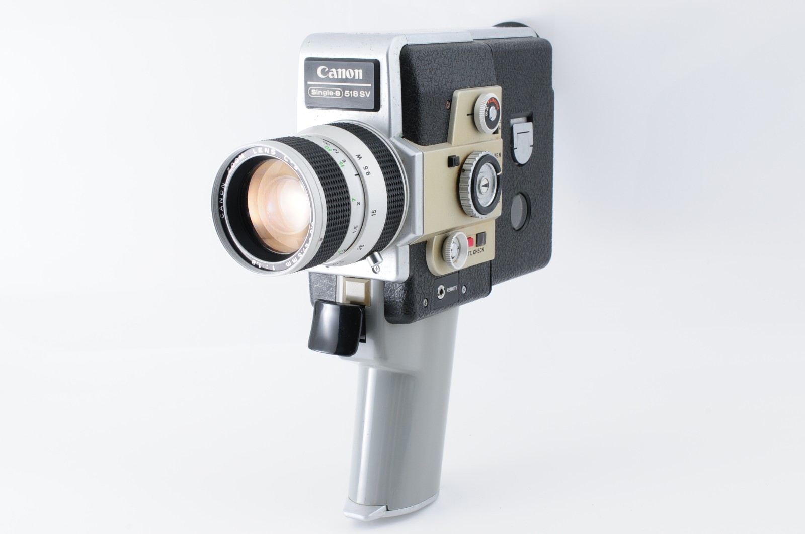 [NEAR MINT] Canon 518 SV Single 8 Auto Zoom Movie 8mm Film Camera From JAPAN
