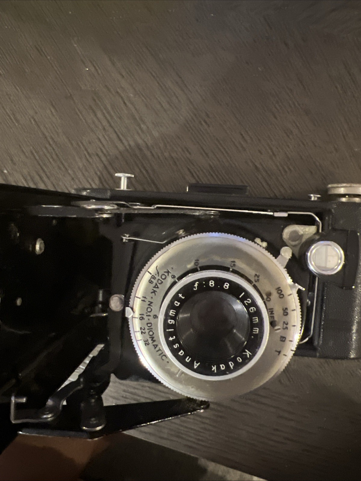 Vintage Kodak Vigilant Six-16 Kodex no 1 616 Film Camera 126mm f8.8 Untested