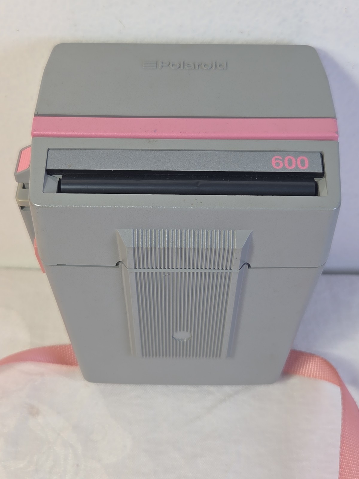Polaroid 600 Cool Cam Pink Grey Vintage Instant Film Camera W/Flash