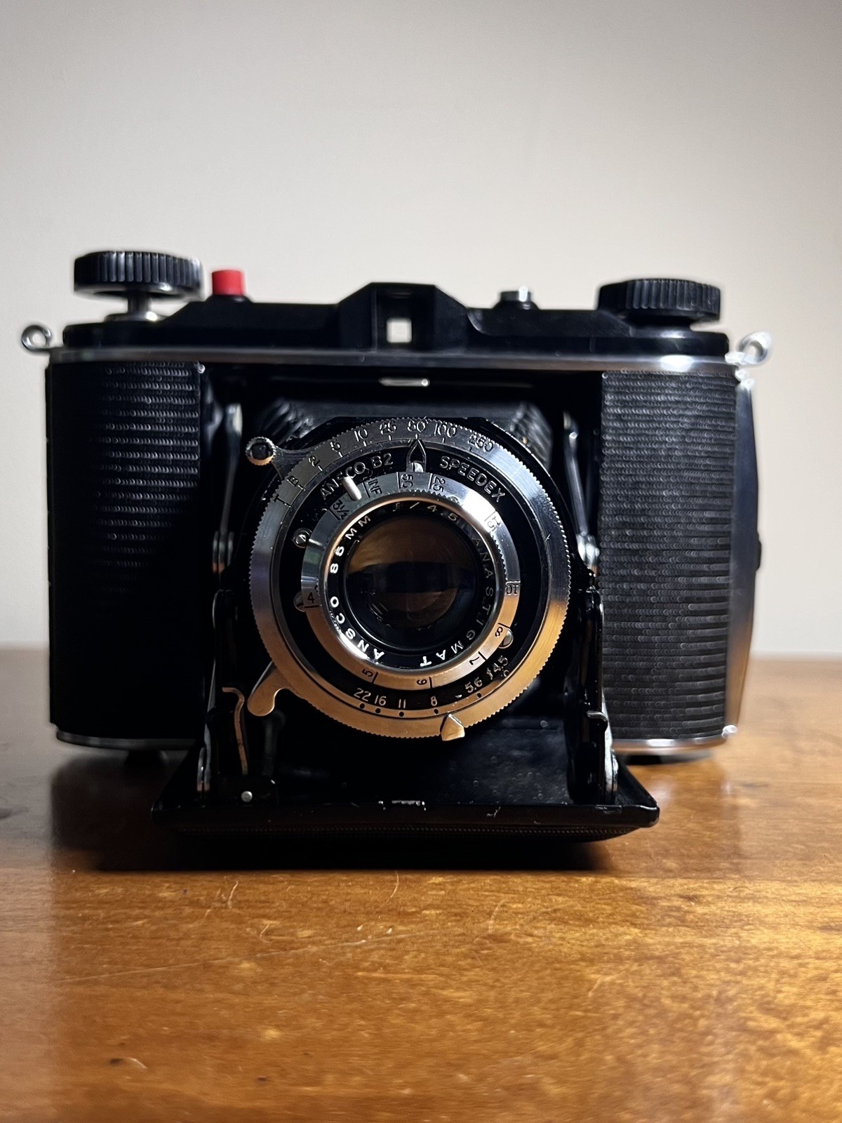 Vintage 1940’s Agfa Ansco B2 Speedex Folding Camera 120 film TESTED & WORKING