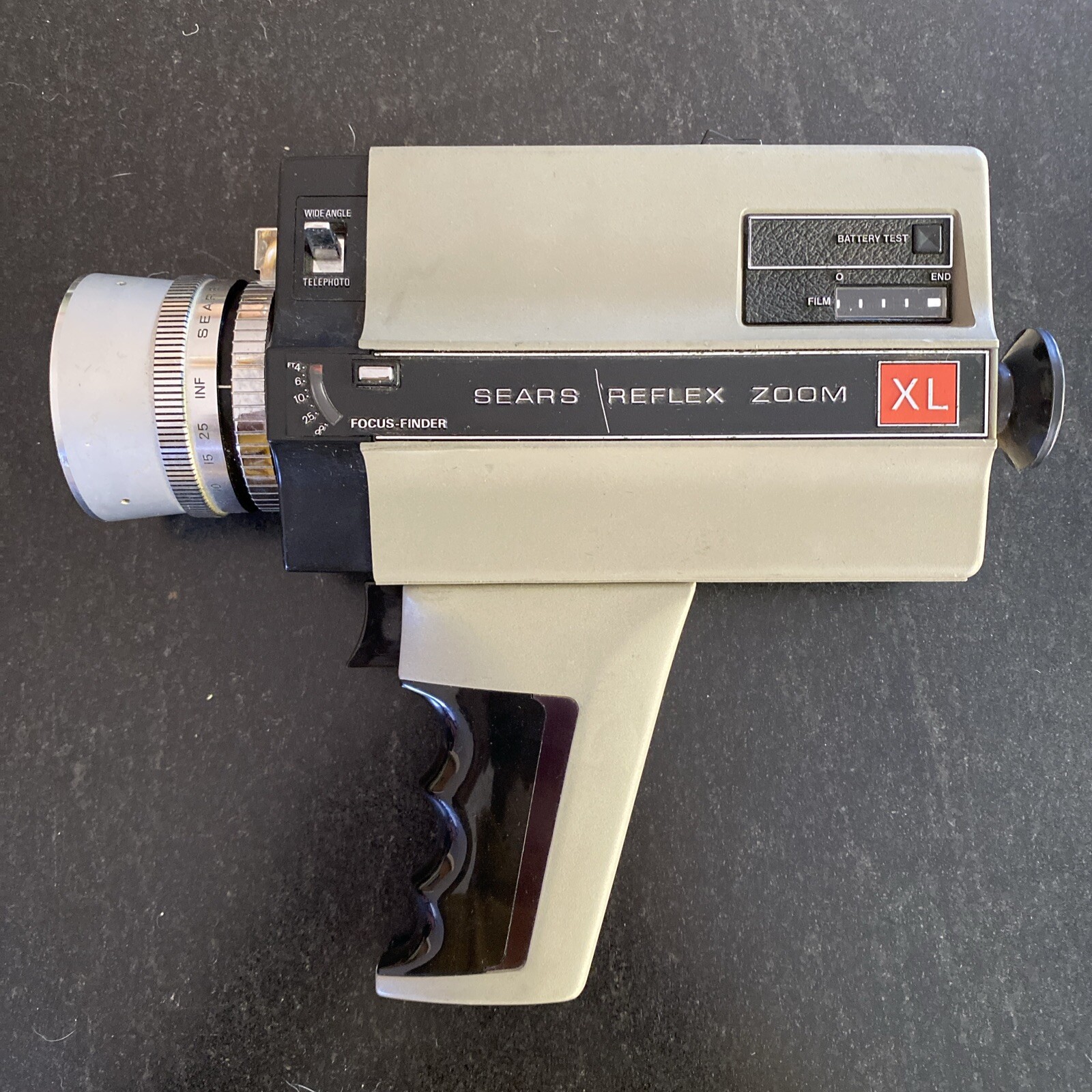 Vintage sears reflex zoom XL movie camera sold as is for parts movie photo prop