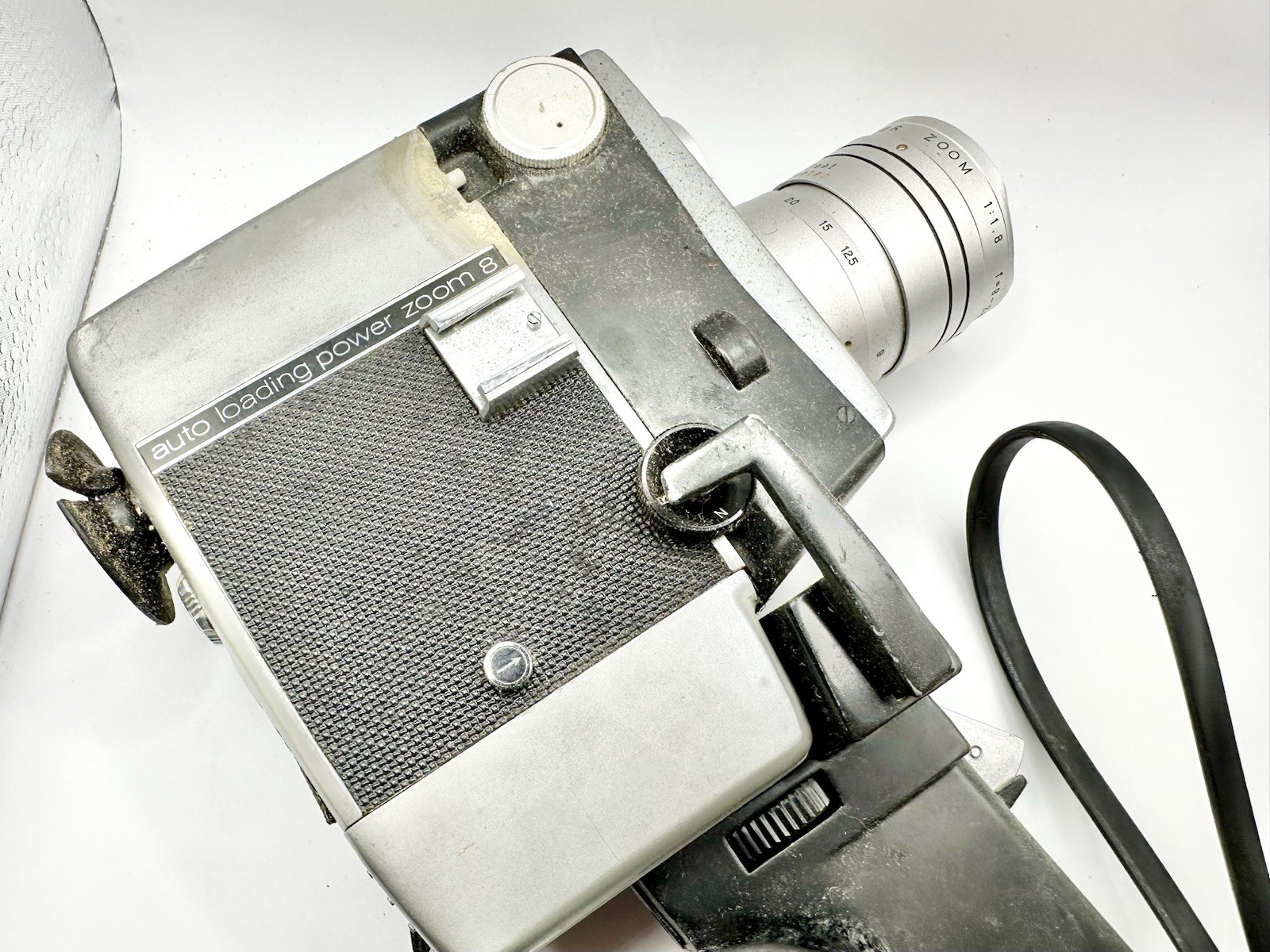 Vintage Yashica 8-UMatic 8mm Movie Camera w/ Case & Rare Bermuda Travel Decals