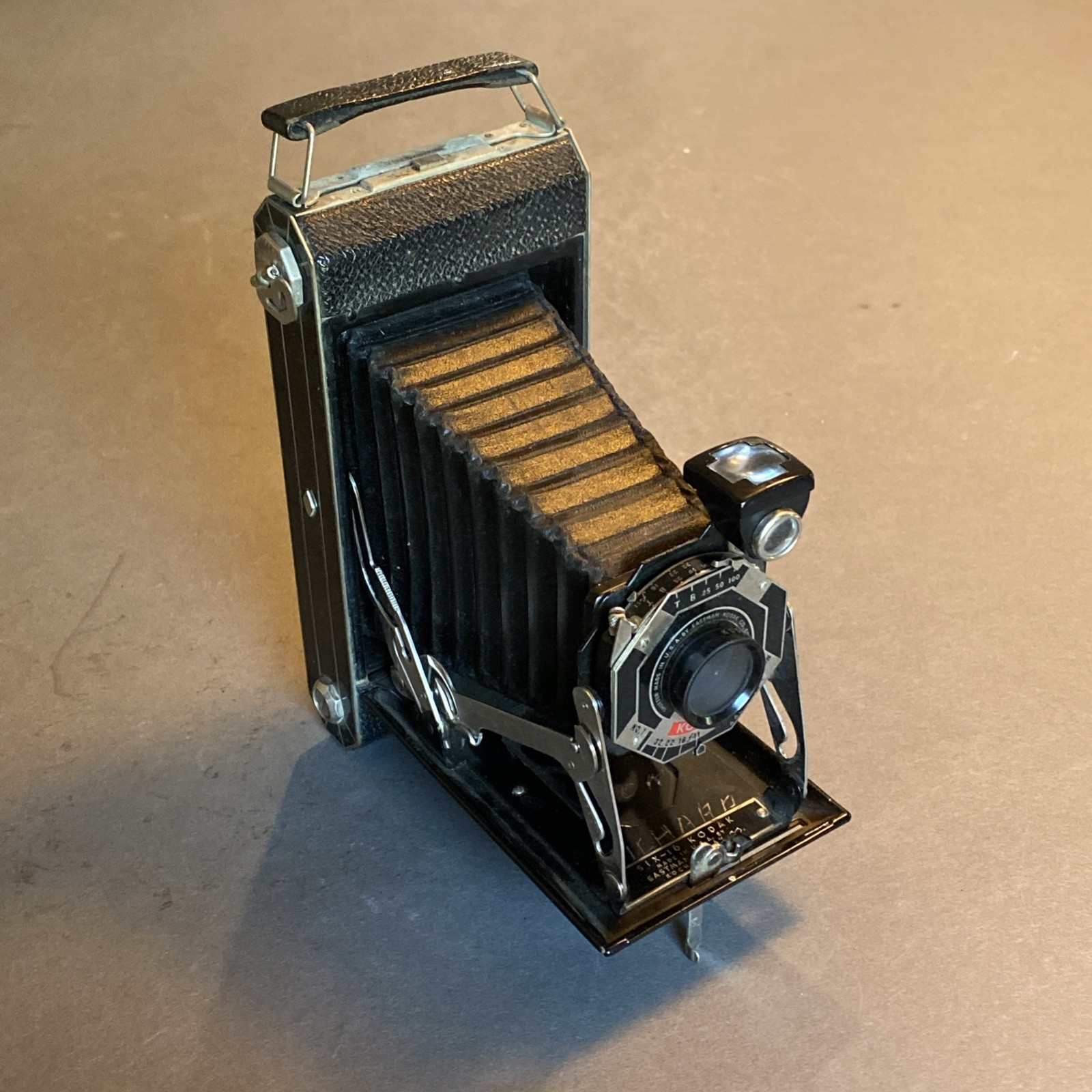 Eastman Kodak Vintage Junior Six-16 Folding Camera Art Deco Shutter Works