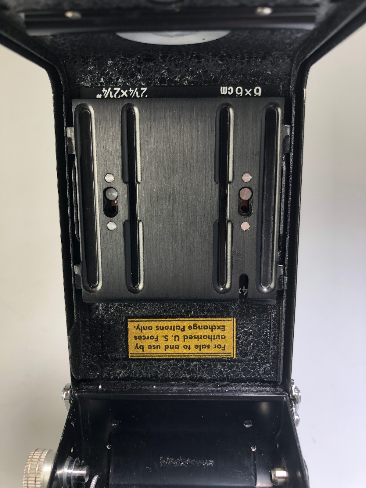 Rollei Rolleiflex Model T Type 1 TLR Camera with 16 adapter, case and Rollei cap